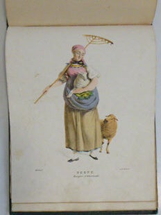 Costumes suisses. First edition of the portfolio.