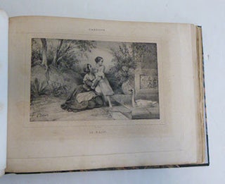 A portfolio of 85 graphic works from L'Artiste 1830-1845.. First editions.