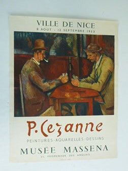 Item #51-6943 Paul Cézanne. Musée Massena. 8 août, septembre 1953 First edition of the...