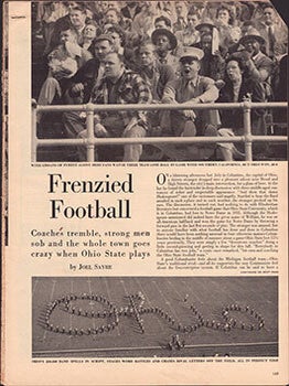 Item #51-7007 Frenzied Football. Coaches tremble, strong men sob and the whole town goes crazy...