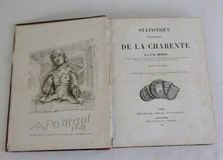 Item #51-7144 Statistique monumentale de la Charente / par J.-H. Michon... ; dessins et plans par...