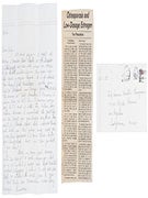 An archive of letters and photographica of Morley Baer to Dody Weston Thompson, Daniel MichaelThompson & Sean Callahan.