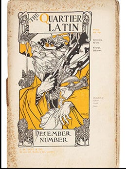 Item #51-7177 The Quartier Latin A Little Book Devoted to the Arts. December issue. Number....