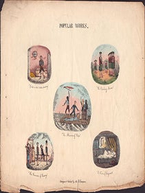 Item #51-7213 Popular Works. Designed and Etched by M.B. Sampson. First edition of the...