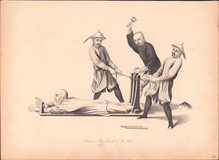 Item #51-7222 Chinese Punishment of the Rack. ..中国之“拉伸架”刑罚...Zhōngguó zhī...