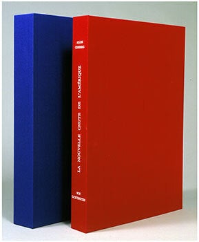 Item #51-7261 La nouvelle chute de l'Amérique. First limited, signed edition without the prints....