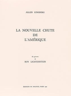 La nouvelle chute de l'Amérique. First limited, signed edition without the prints...