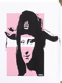Item #51-7271 Mona Lisa print from Exhibition Russia. Banksy
