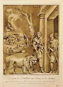 Le Sueur, Nicolas, after Balthazar Peruzzi de Sienna - Androcles and the Lion