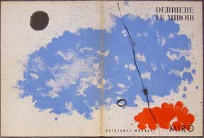 Item #52-0040 Derrière le Miroir. DLM #128. Miró. Joan Mir&oacute