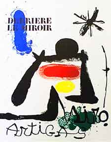 Item #52-0041 Derrière le Miroir. DLM #139-140. Terres nouvelles de Miró et Artigas. Joan...