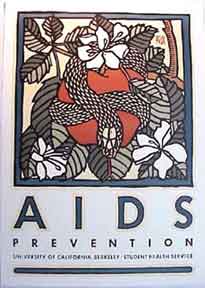 Item #52-0078 AIDS [poster]. David Lance Goines