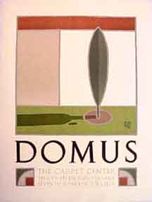 Item #52-0117 Domus [poster]. David Lance Goines