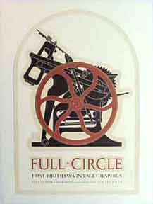 Item #52-0126 Full Circle [poster]. David Lance Goines.