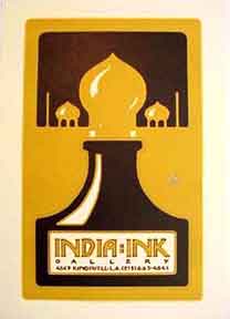 Item #52-0131 India Ink [poster]. David Lance Goines