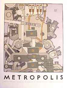 Item #52-0147 Metropolis [poster]. David Lance Goines