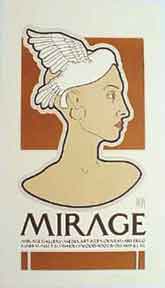 Item #52-0149 Mirage [poster]. David Lance Goines
