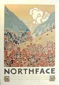 Item #52-0161 Northface. (Mountains). David Lance Goines