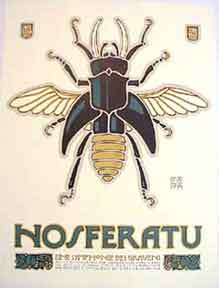 Item #52-0163 Nosferatu [poster]. David Lance Goines
