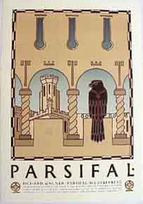 Item #52-0170 Parsifal [poster]. David Lance Goines