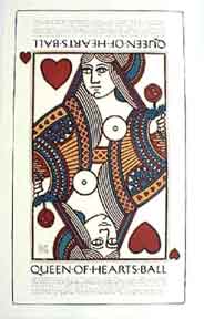 Item #52-0174 Queen of Hearts [poster]. David Lance Goines