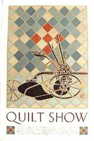 Item #52-0175 Quilt Show [poster]. David Lance Goines.