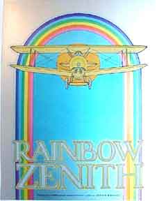 Item #52-0176 Rainbow Zenith [poster]. David Lance Goines