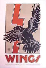 Item #52-0199 Wings [poster]. David Lance Goines