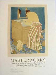 Item #52-0205 Mary Cassatt [poster]. David Lance Goines