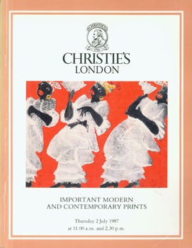 Item #54-2799 Important Modern and Contemporary Prints (Sale 3635). Christie's, London.