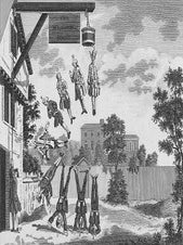 Item #55-0705 Frontispiece to Clubbe's Physiognomy and Frontispieces to Tristam Shandy Vol. 1 and...