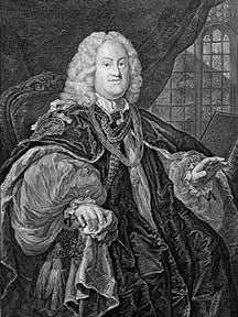 Item #55-0711 Bishop Hoadly, a plate from The Works of William Hogarth from the Original Plates...