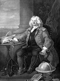 Item #55-0721 Portrait of Captain Thomas Coram. William Hogarth