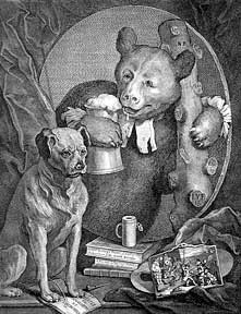 Item #55-0731 The Bruiser, a plate from The Works of William Hogarth from the Original Plates...