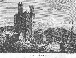 J. Storer - Caernarvon Castle, Caernarvonshire, North Wales