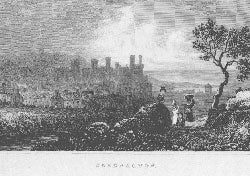Item #55-0770 Caernarvon Castle, Caernarvonshire, North Wales. Anonymous.