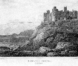 Woolnoth after Baynes - Harlech Castle, Cardiganshire