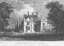 T. Allom and Havell - Tregothnan House, the Seat of Falmouth, Cornwall