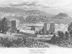 H. Bond after T. H. Shepherd - Chatsworth, the Seat of the Duke of Devonshire, Derbyshire