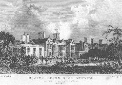 Item #55-0888 Easton Lodge, near Dunmow, Essex. Adlard after Bartlett