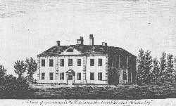 Item #55-0909 A View of Greenstead Hall in Essex, the Seat of David Rebotier, Esquire. Anonymous