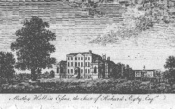 Item #55-0911 Mistley Hall in Essex, the Seat of Richard Rigby, Esquire. Anonymous