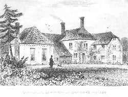 Item #55-0923 Birth-place of the Reverend Gilbert White, Selborn, Hampshire. Anonymous