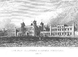 Rogers after Bartlett - The New Military Academy Woolwich, Kent