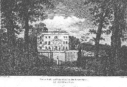 Smith after Davidson - House Built and Inhabited by Sire Henry Vane, at Hampstead