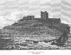 Greig after Storer - Bamborough Castle, Northumberland
