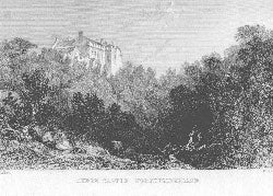 Item #55-1060 Ayden Castle, Northumberland. Allom after Buckle.