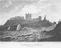 Tombleson after Gastineau - Bamborough Castle, Northumberland
