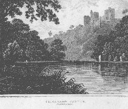 Item #55-1086 Cilgarron Castle, Pembrokeshire. Woolnoth after Gastineau after Hughes