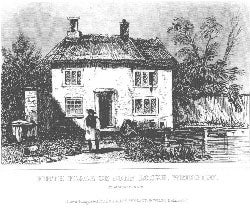 Dugdale's England and Wales - Birthplace of John Locke, Wrington, Somersetshire